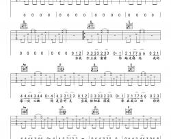 张雨生《天天想你》吉他谱(G调)-Guitar Music Score