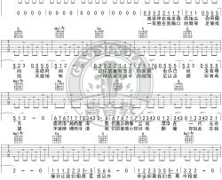 邓紫棋《光年之外 入门版 》吉他谱(G调)-Guitar Music Score