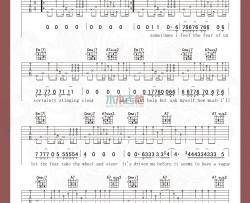 Incubus《Drive》吉他谱-Guitar Music Score