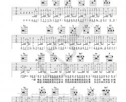 夜曲吉他谱-周杰伦-《夜曲》G调原版弹唱六线谱-高清图片谱