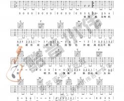 张震岳《再见》吉他谱(C调)-Guitar Music Score