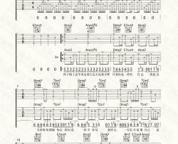 梁静茹《勇气》吉他谱(升G调)-Guitar Music Score
