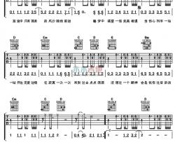 周传雄《蓝色土耳其》吉他谱-Guitar Music Score