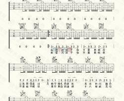 陈绮贞《老师的话》吉他谱-Guitar Music Score
