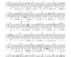 石进《夜的钢琴曲 指弹 》吉他谱-Guitar Music Score
