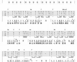 周晓鸥《如果我是梁山伯》吉他谱(F调)-Guitar Music Score