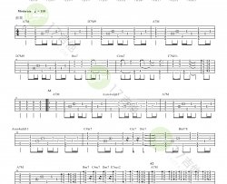 方大同《1234567 指弹 》吉他谱-Guitar Music Score