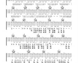 朴树《生如夏花》吉他谱-Guitar Music Score