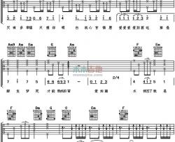 陈奕迅《K歌之王》吉他谱-Guitar Music Score