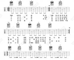 房东的猫《美好事物》吉他谱(F调)-Guitar Music Score