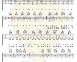 《爆米花》吉他谱-时代少年团-G调原版弹唱谱-高清六线谱