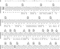 小草吉他谱-房新华-F调吉他弹唱谱-附PDF图片谱