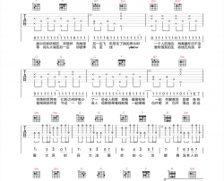 老人与海吉他谱-海鸣威-G调原版弹唱谱-附PDF图片谱