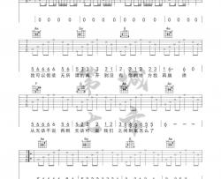 马健涛《忘情牛肉面》吉他谱(C调)-Guitar Music Score