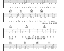 倪华《写给蒙自的歌》吉他谱-Guitar Music Score