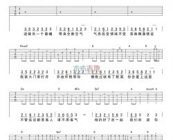 群星《北京欢迎你》吉他谱-Guitar Music Score