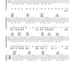 于和伟《青春告别诗》吉他谱(C调)-Guitar Music Score