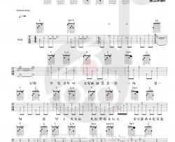 刘胡铁《从前慢》吉他谱(C调)-Guitar Music Score