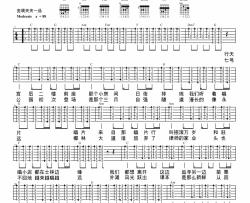 五月天《任意门》吉他谱-Guitar Music Score