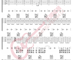 陈奕迅《浮夸》吉他谱(G调)-Guitar Music Score