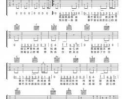 吴青峰《燕窝》吉他谱(D调)-Guitar Music Score