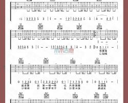 任贤齐《光芒》吉他谱-Guitar Music Score