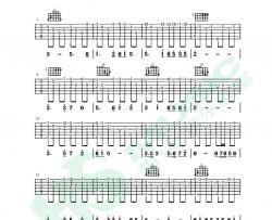 名曲《梁祝协奏曲 指弹 》吉他谱(G调)-Guitar Music Score