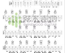 李荣浩《同根》吉他谱(B调)-Guitar Music Score
