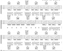 徐佳莹《真的傻》吉他谱(G调)-Guitar Music Score