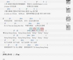 Bigbang《BANG BANG BANG》吉他谱-Guitar Music Score