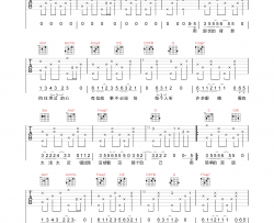 下一个天亮吉他谱-颜人中-C调指法原版-附PDF图片谱
