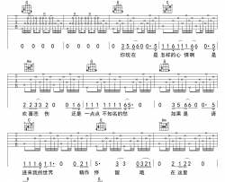 李宗盛《开场白》吉他谱(G调)-Guitar Music Score