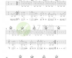 丽江小倩《一瞬间》吉他谱-Guitar Music Score
