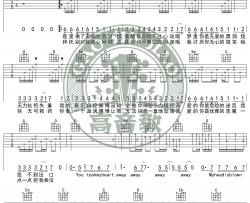 邓紫棋《来自天堂的恶魔》吉他谱(G调)-Guitar Music Score