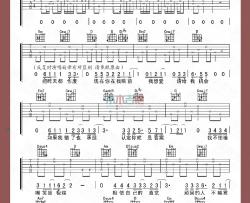 张芸京《偏爱》吉他谱-Guitar Music Score