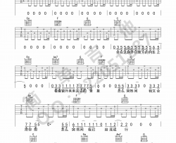 刘明汉《南方列车》吉他谱-Guitar Music Score