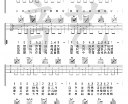不才《花枝春野》吉他谱(C调)-Guitar Music Score