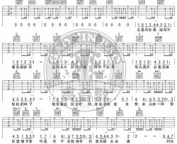 《父亲》吉他谱-筷子兄弟-C调精华版弹唱六线谱-高清图片谱