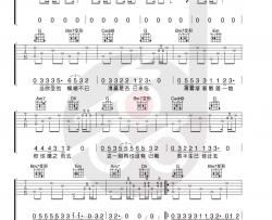 倪健《北方》吉他谱(G调)-Guitar Music Score