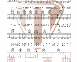 刘子璇《嘴巴嘟嘟》吉他谱(C调)-Guitar Music Score