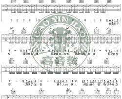 李建《贝加尔湖畔》吉他谱(C调)-Guitar Music Score