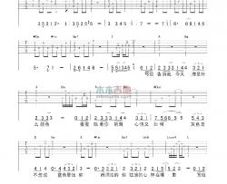 张惠妹《听海》吉他谱-Guitar Music Score