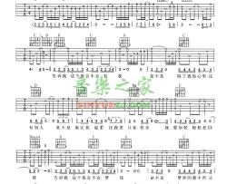 韩红《那片海》吉他谱-Guitar Music Score