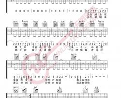 张震岳《秘密》吉他谱(C调)-Guitar Music Score