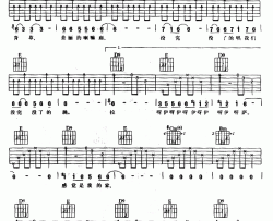 郑钧《回到拉萨》吉他谱-Guitar Music Score