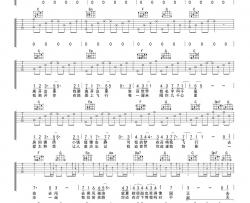 易烊千玺《舒适圈》吉他谱(升F调)-Guitar Music Score