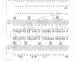 小柯《轻轻的放下》吉他谱(C调)-Guitar Music Score