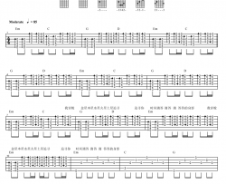 东城卫《够爱》吉他谱-Guitar Music Score