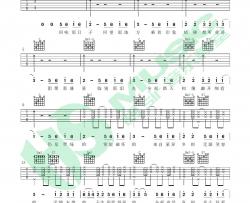 陈奕迅《可一可再》吉他谱(C调)-Guitar Music Score