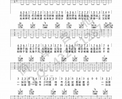 陈鸿宇《一如年少模样》吉他谱-Guitar Music Score